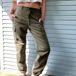 Nasty Gal Utility pants in army green
